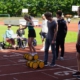 Schüler beim Pedalofahren